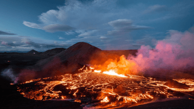 Iceland Volcano Eruptions