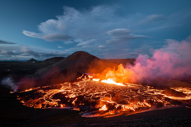 Iceland Volcano Eruptions