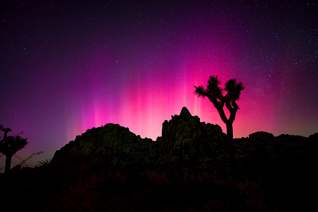 Northern Lights in California